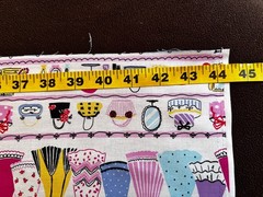 5 Japanese Cotton Fabric Dresses Hatboxes Pink Blue Quarters 4 yards BUNDLE