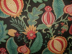iLiv Velvet Curtain Fabric 2.3 Metres Cantaloupe Ebony Upholstery Cushion Blind