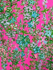 Lilly Pulitzer Fabric Southern Charm Knit Pima Cotton Fabric -36 inch x 60 inch