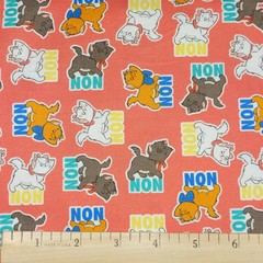 Disney Fabric Aristocats Fabric Kittens Say Non 100% Cotton From Camelot BTY