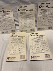 Vtg Quilt Squares 200 Color Co-ordinated Prints 4 3/8 X 4 3/8 Packages