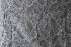 Ralph Lauren, Bridgewater Floral, BTY, Vintage, Color Blue