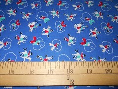 1 yard Lasso Cowboys Fabric