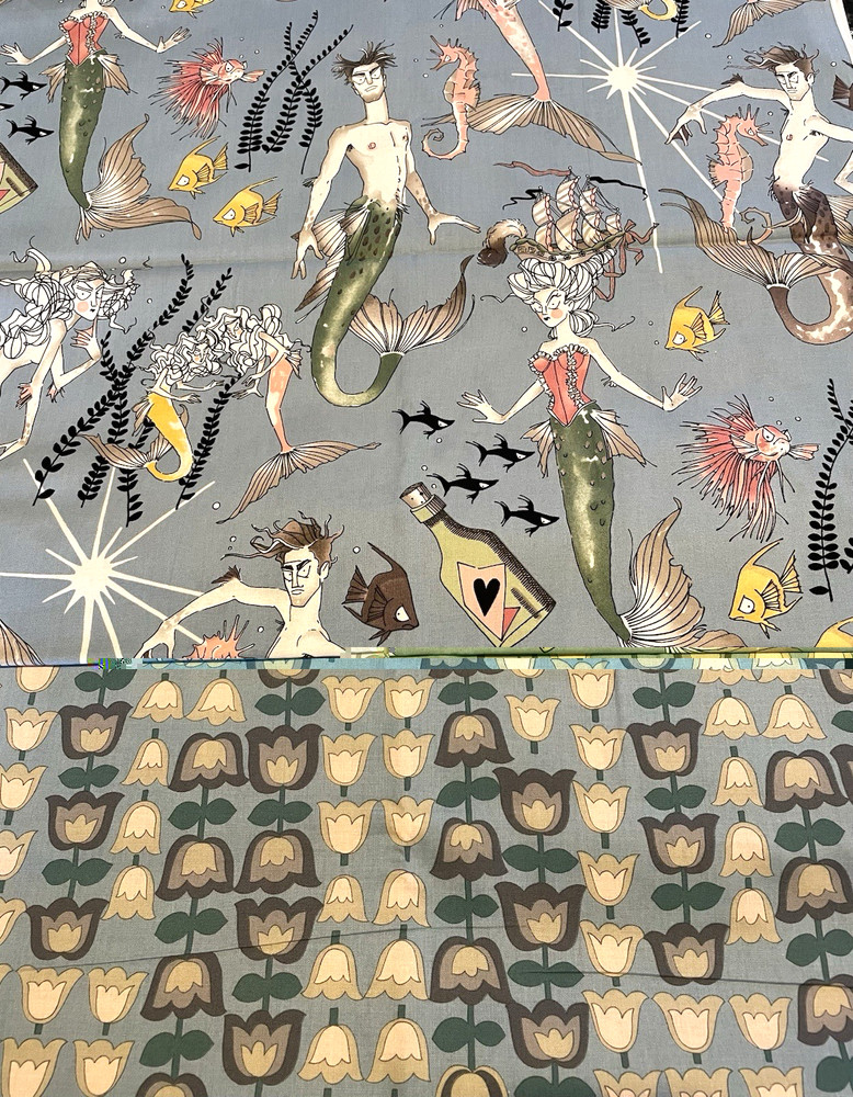 Alexander Henry “Ghantis Ghastlie” & “Kelp” -Half Yard LOT of 2