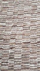 Chenille Upholstery Fabric Remnant 56″x110″ Cotton/Poly Blend Green/Tan Brown