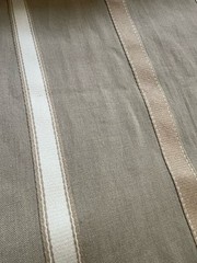 6 Yards LARSEN LODGE Fabric – Beige/Linen – 80% linen/20% cotton – 8860-01 – NEW