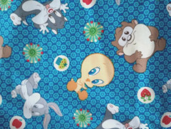 looney tunes babies fun fabric 11 by 10 inch blue 1pc