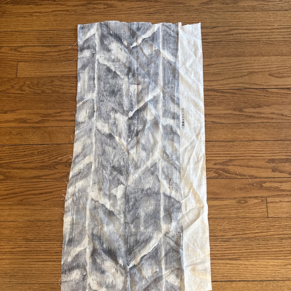 Holly Hunt Sancerre Blue Wash Remnant 13 X 33”
