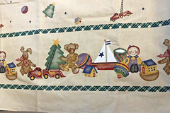 VTG Daisy Kingdom Past & Present Christmas Border Tot # 26022 TOYS 44″x44″