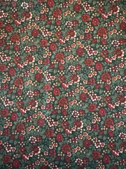 Vintage Ozark Calico by Fabri-Quilt 41 1/2” X 44” 100% Cotton Floral Print New