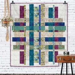 Clothworks – Painter’s Joy – Digital Birchbark – Pale Khaki, Fabric BTY