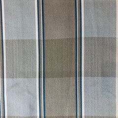1.25 Yards Blue and Taupe Plaid Home Decor Fabric