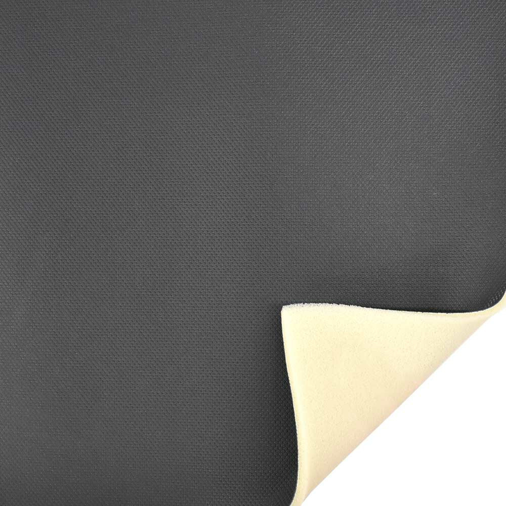 Spradling Boat 1/4 Foam Back Vinyl | Diamante Black 54 Inch (YD)