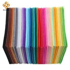 New 40/22 Pieces 10x10cm/15x15cm/30x30cm Soft Felt Fabric Non-Woven DIY Felt