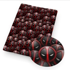 Character cartoon Superhero Polyester Cotton blend fabric 20×55″ 1078757