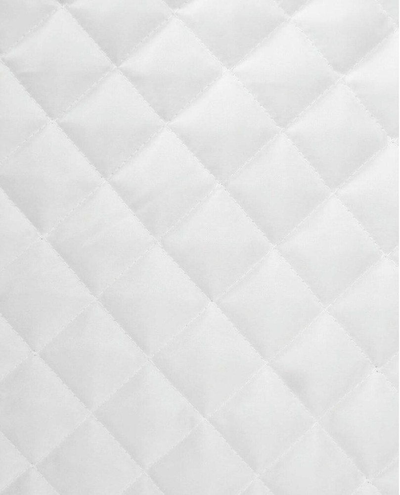 Quilted Polyester Batting Fabric – WHITE – 58″/60″ Width Sold By The Yard
