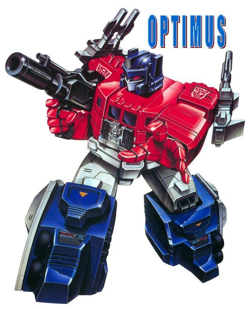 Transformers # 10 – 8 x 10 – T Shirt Iron On Transfer – Optimus Prime