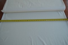 By 1/2 Yd, 56″ Wide Yellow-Cream Polyurethane Knit/Poly-Cotton, Fabri-Quilt,L08