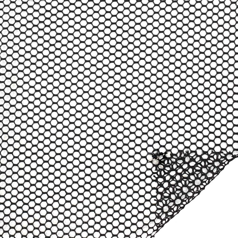 Apex Mills Boat Cargo Net Mesh Fabric | Black 50 Inch (YD)