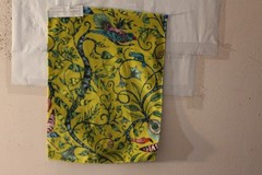 Clarke & Clarke Rousseau Velvet Exotic Animals 12.50″ W X 18″ L Color Lime