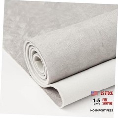 Suede Auto Headliner Fabric 120″ L × 60″ W with Foam Backing – 120″L×60″W Gray