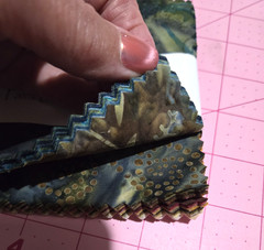 Lot of 2 Moda Paint Box Batiks Charm Pack 5 inch Squares