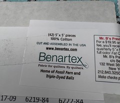 Benartex Op Art Reflections Charm Pack 5″x5″ 42 Pieces Cotton Quilting Fabric