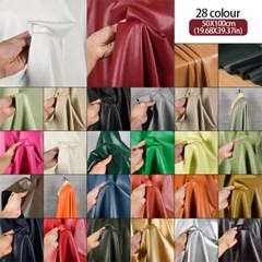 PU Soft Leather Fabric Matte Faux Leather for Sewing Clothes Jacket Material DIY