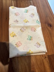 Misc. Lot Of Baby Themed Cotton Quilt Fabric Measurements In Description