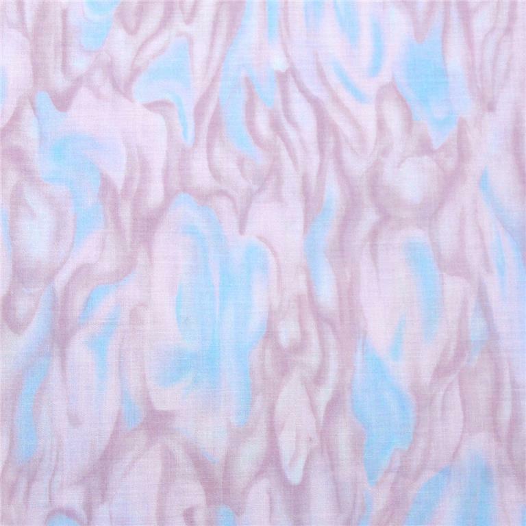 Sky or Water Nature Print, Pale Blue & Pink, RJR Cotton, Per FQ