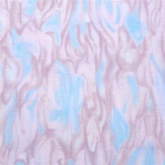 Sky or Water Nature Print, Pale Blue & Pink, RJR Cotton, Per FQ