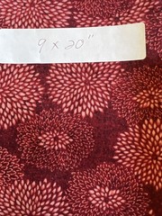 Larger Fabric Scraps for Quilting. Sizes Shown On Photos. Multicolored. 1/2 Lb