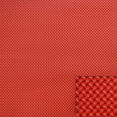 Spradling Boat Fuzzy Back Vinyl | Red Woven Rope 54 Inch (YD)
