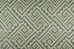 FABULOUS THICK, WOVEN GREEK KEY DESIGNER Upholstery&Drapery Fabric