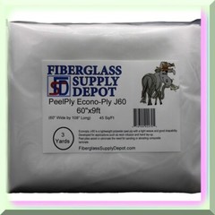 60-inch Wide Polyester Peel Ply Fabric 9 Feet Long