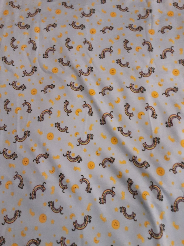Fabric Cow Jumped Over The Moon 108 L X 45 W Multicolor It Stretches