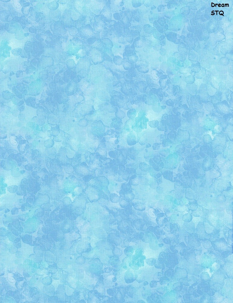 Solid-ish Tone on Tone cotton quilt fabric BTY Timeless Treasure DREAM blue