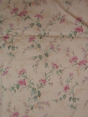 Ralph Lauren, Spring Flowers, Vintage, BTY, Vintage, Color Beige Multi