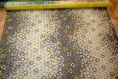 1 of 8 yds Brentano Fabric Equinox Sagittarius Kaleidoscope Upholstery 54″w BTY