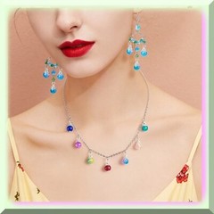 120 Teardrop Crystal Charms for Crafts