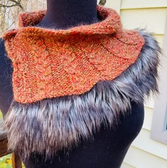 Lucci Yarns NewFauxFur 62 X 5Designer Fabric StripUnit of 1 BrownAccessory Craft