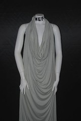 Wool Knit Jersey Spandex Fabric Ecofriendly 7 oz beautiful drape Seafoam Color