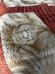 Vintage Hoffman Serengeti Safari Animal Fabric Lion Giraffe Leopard Elephant