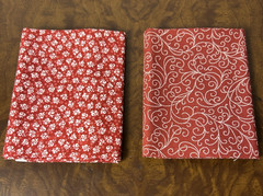 Fat Quarter Bundle Lot of (5) Assorted Red Fabrics 100% Cotton 18″ x 22″ NEW