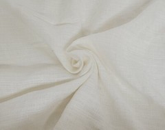Off White 100% Woven Linen Fabric By the Yard 200 GSM 9/24