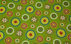 MILL CREEK KINNARD GRASS GREEN GEOMETRIC CIRCLES OUTDOOR FABRIC BY THE YARD 54″W