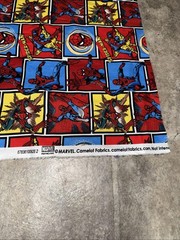 Marvel Spider-Man License Precut 100% Cotton Fabric 1 Yard