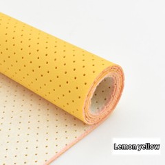 Vinyl Fabric Faux Leather Perforated Breathe for Car Interior Furniture Home DIY