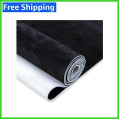 36″x60″ Black Faux Suede Headliner – Soft Foam Backing for Car Interiors