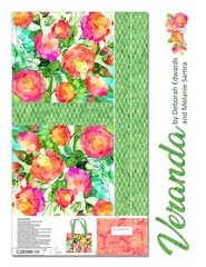 Northcott – Veranda – Lattice – Light Green, Fabric BTY